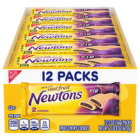 Newtons Cookies, Fruit Chewy, Fig, 12 Pack - 12 Each 