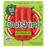 Outshine Fruit Ice Bars, Watermelon - 6 Each 