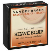 Van Der Hagen Shave Soap, Deluxe - FRESH by Brookshire's