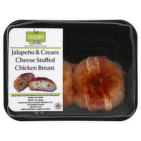 Savory Table Chicken Breast, Jalapeno & Cream Cheese Stuffed - 14 Ounce 