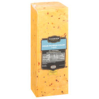 Charter Reserve Cheese, Four Pepper Colby, Premium Deli