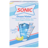 Sonic Drink Mix, Zero Sugar, Ocean Water, Singles To Go!