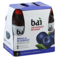 Bai Antioxidant Beverage, Brasilia Blueberry - 6 Each 