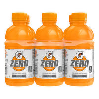 Gatorade Thirst Quencher, Zero Sugar, Orange, 6 Pack - 6 Each