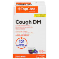 TopCare Cough DM, Liquid, Grape Flavored