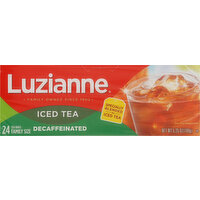 Luzianne Iced Tea, Decaffeinated, Family Size, Bags - 24 Each 