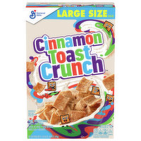 Cinnamon Toast Crunch Cereal, Large Size - 16.8 Ounce