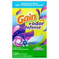 Gain Dryer Sheets, Super Fresh Blast - 120 Each 