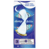 Always Pads, Extra Heavy Overnight, Unscented, Size 5 - 22 Each