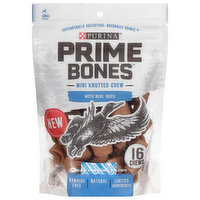 Prime Bones Dog Chew, Mini Knotted, Small (5-35 lbs) - 16 Each 