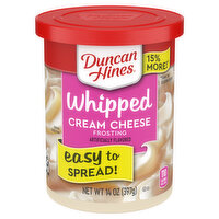 Duncan Hines Whipped Cream Cheese Frosting - 14 Ounce 