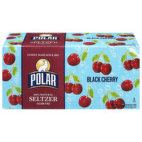 Polar Seltzer, Black Cherry - 8 Each 