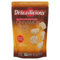 Drizzilicous Drizzle Bites, Crunchy, Cinnamon Swirl