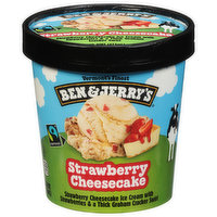 Ben & Jerry's Ice Cream, Strawberry Cheesecake - 1 Pint