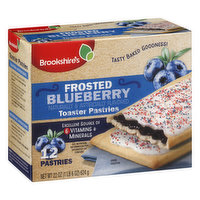 Brookshire's Toaster Pastries, Frosted Blueberry - 12 Each 