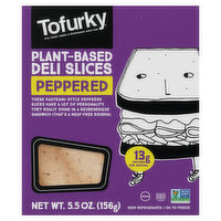 Tofurky Deli Slices, Plant-Based, Peppered - 5.5 Ounce