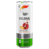 Celsius Energy Drink, Orange Pomegranate, Sparkling