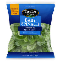 Taylor Farms Baby Spinach - 6 Ounce