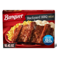 Banquet Backyard BBQ, Frozen Meal - 10.45 Ounce 