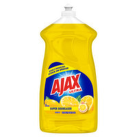 Ajax Dish Liquid, Lemon, Super Degreaser - 52 Fluid ounce 