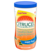 Citrucel Fiber Therapy, Sugar Free, Orange Flavor - 16.9 Ounce 