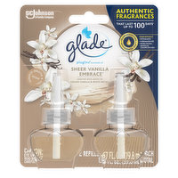 Glade Scented Oil Refills, Sheer Vanilla Embrace - 2 Each 