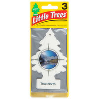 Little Trees Air Fresheners, True North - 3 Each 