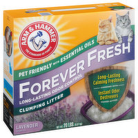 Arm & Hammer Clumping Litter, Lavender Scented, Forever Fresh - 20 Pound 