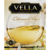 Peter Vella Delicious White Wine 5L - 5 Litre 