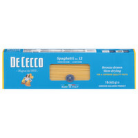 De Cecco Spaghetti, No. 12, Slow Dried - 1 Pound 