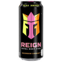 Reign Energy Drink, Reignbow Sherbet - 16 Fluid ounce 