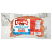 Richard's Smoked Sausage, Premium, Original - 16 Ounce 