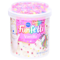 Pillsbury Frosting, Vanilla, Unicorn - 15.6 Ounce 