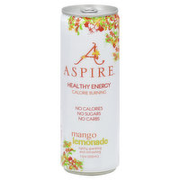 Aspire Lemonade, Mango - 12 Ounce