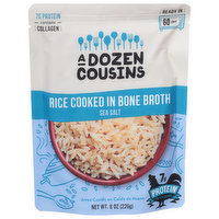 A Dozen Cousins Rice Cooked in Bone Broth, Sea Salt - 8 Ounce 