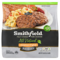 Smithfield Pork Sausage Patties, Hometown Original - 19.5 Ounce 