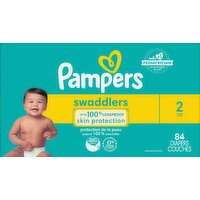 Pampers Diapers, 2 (12-18 lb), Super Pack