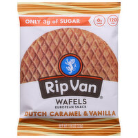 Rip Van Wafels, Dutch Caramel & Vanilla - 1.16 Ounce 