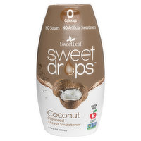 SweetLeaf Stevia Sweetener, Coconut Flavored - 1.7 Fluid ounce 