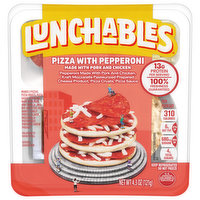 Lunchables Lunch Combinations, Pizza with Pepperoni - 4.3 Ounce