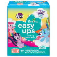 Pampers PAMP EASYUP 3T4T JUMBO GIRL 3/22 - 22 Each 