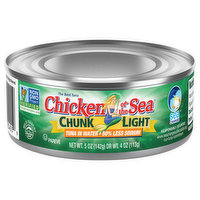 Chicken of the Sea Tuna, 25% Less Sodium, Chunk Light - 5 Ounce 