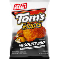 Tom's Potato Chips, Ridges, Mesquite BBQ