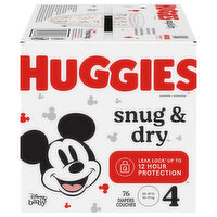Huggies Diapers, Disney Baby, 4 (22-37 lb) - 76 Each