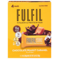 Fulfil Vitamin & Protein Bar, Chocolate Peanut Caramel