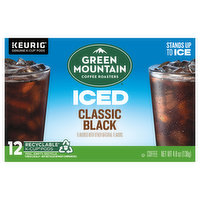 Green Mountain Coffee Roasters Coffee, Iced, Classic Black, K-Cup Pods