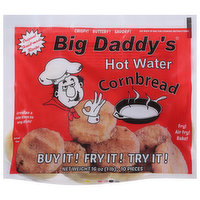 Big Daddy's Hot Water Cornbread Cornbread, Hot Water - 10 Each 
