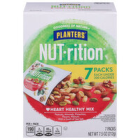 Planters Heart Healthy Mix, 7 Packs - 7 Each 