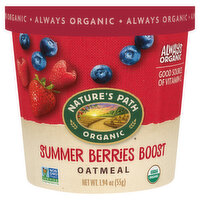 Nature's Path Organic Oatmeal, Organic, Summer Berries Boost - 1.94 Ounce 