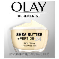 Olay Rich Cream, Shea Butter + Peptide 24 - 1.7 Ounce 